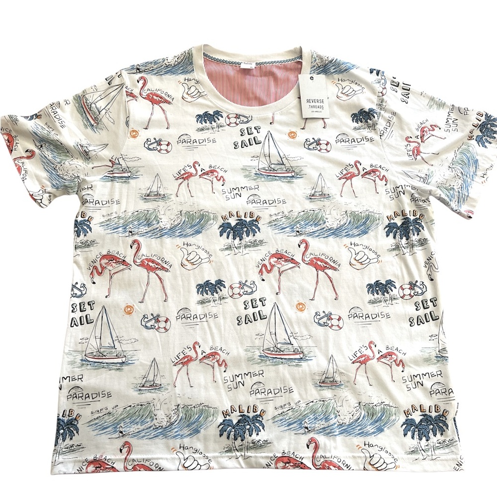 Brand new Reverse threads Hawaiian shirt size XL